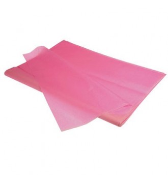 Silkepapir pink - emballage