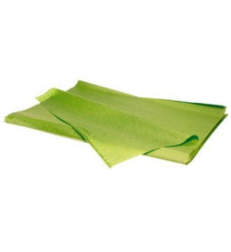 Silkepapir limegrøn - emballage