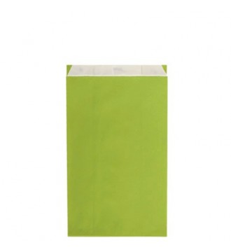 Limegrøn gavepose 18x6x33½ cm - emballage