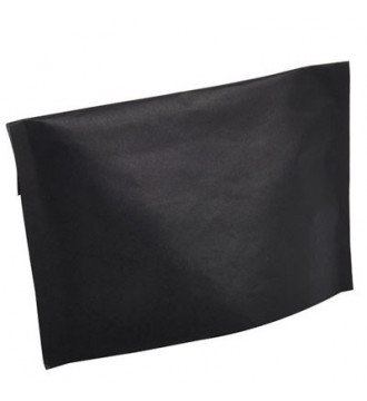 Sort gavepose med klæb 45x12x33 cm - emballage