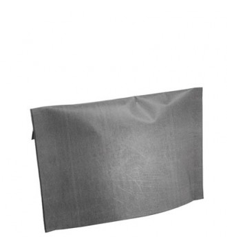 Grå gavepose med klæb 33,5 x 10 x 26 cm. - emballage
